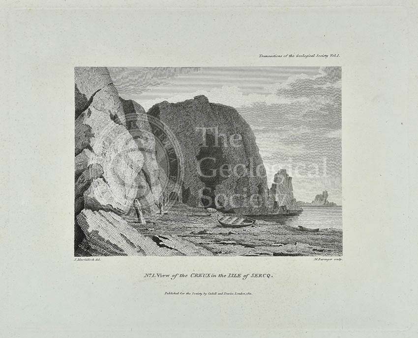 ‘View of the Creux in the Isle of Sercq’