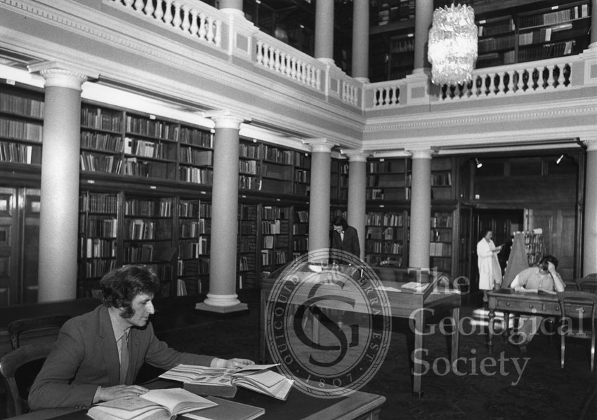 Upper Library, Geological Society, 1972